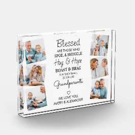 Afgeruste grootouders Citaat 6 Afbeelding Collage Fotoblokken