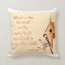 Afgeruste reserveschrift Verse Pillow
