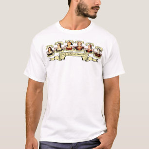 Afgescheiden, Behead, DIed... Wiven van Henry VIII T-shirt