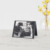 Afgescheiden, eenzaam, alleen, wenskaart kaart (Gele Bloem)