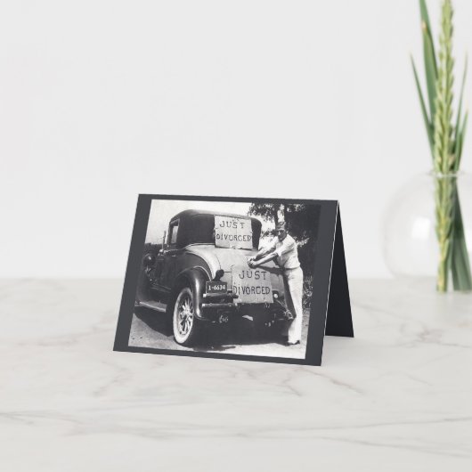 Afgescheiden, eenzaam, alleen, wenskaart kaart (Voorkant)