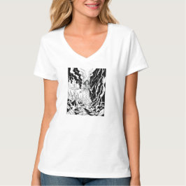Afgescheiden T-shirt