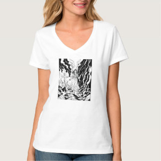 Afgescheiden T-shirt