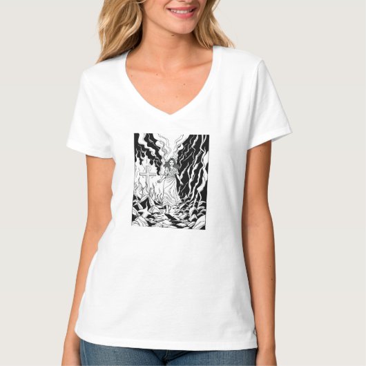 Afgescheiden T-shirt (Voorkant)