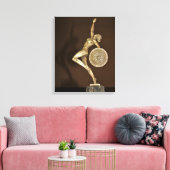 afgeschermd canvas afdruk (Insitu (Woonkamer))