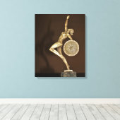 afgeschermd canvas afdruk (Insitu (Houten vloer))