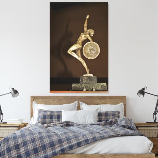 afgeschermd canvas afdruk (Insitu (Slaapkamer))