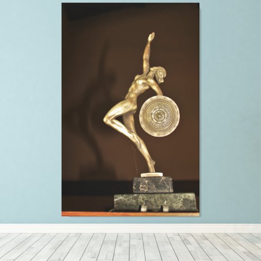 afgeschermd canvas afdruk (Insitu (Houten vloer))