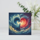 Afgeschermd door Liefde Kaart (Staand voorkant)