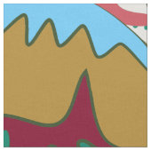 Afgeschetst ontwerp van de fabric van de Flowers Stof (Close Up)