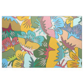 Afgeschetst ontwerp van de fabric van de Flowers Stof (Fat Quarter)