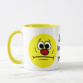Afgeschreven Face Grumpey Mok (Links)