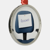 Afgeschreven Metalen Ornament (Rechts)