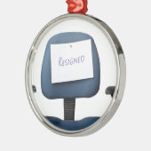 Afgeschreven Metalen Ornament (Links)