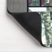 Afgeschuind glas ziet er zilvergrijs zwart uit muismat (Hoek)