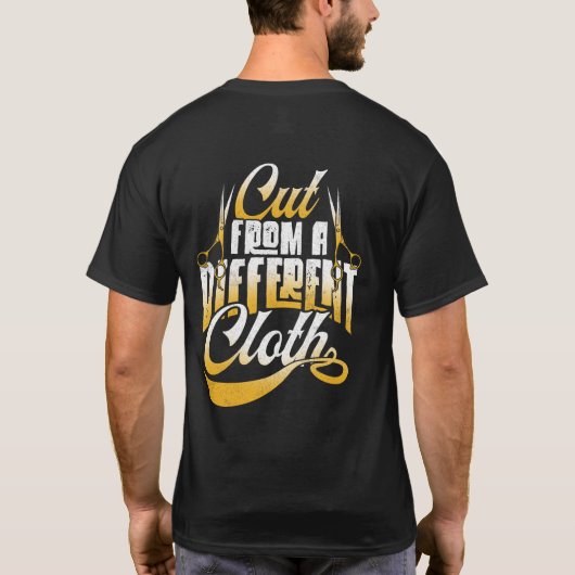 Afgesneden van een andere cloth Hip Style Street T-shirt (Achterkant)