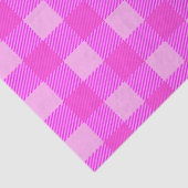 Afgespeeld Afdrukken in Roze Custom Tissuepapier (Detail)