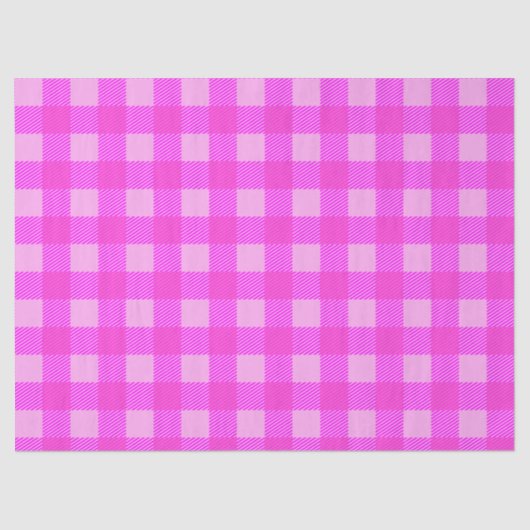 Afgespeeld Afdrukken in Roze Custom Tissuepapier (Voorkant)