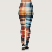Afgespeeld Alle afdrukken Scottish Clan Tartan Leggings (Achterkant)