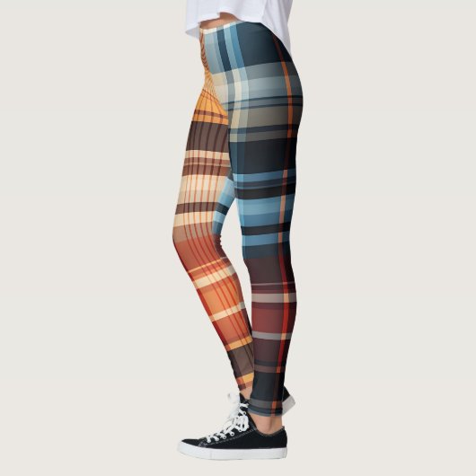 Afgespeeld Alle afdrukken Scottish Clan Tartan Leggings (Links)