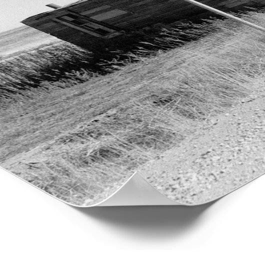 Afgestaan gasstation, 1937. foto poster (Hoek)