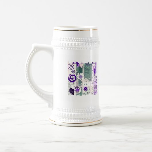 Afgestelde rand Stein Bierpul (Links)