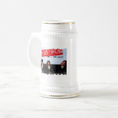 Afgestelde rand Stein Bierpul (Voorkant links)