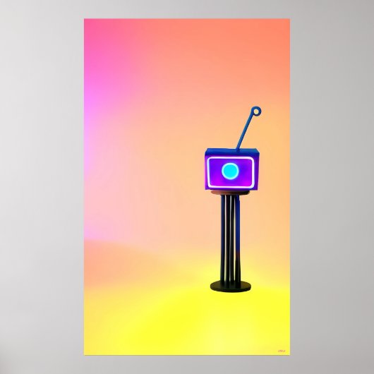 Afgestemd op het kijken naar You Watch Me Poster (Voorkant)