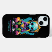 Afgestemd op Zoned Out Coffee On | Schattigee buit Case-Mate iPhone Case (Achterkant (horizontaal))