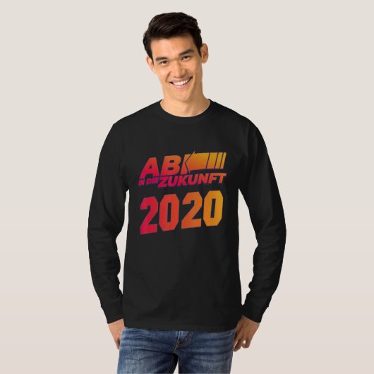 Afgestudeerd 2020 voor afstuderen eindexamen t-shirt (Voorkant volledig)