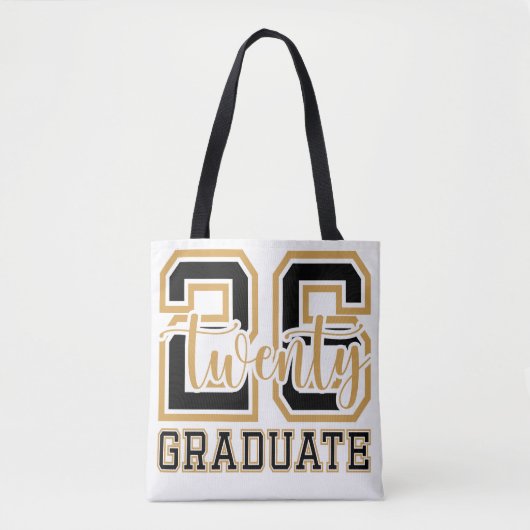 Afgestudeerd 2026/Afgehaald Tote Bag (Voorkant)