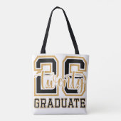 Afgestudeerd 2026/Afgehaald Tote Bag (Achterkant)