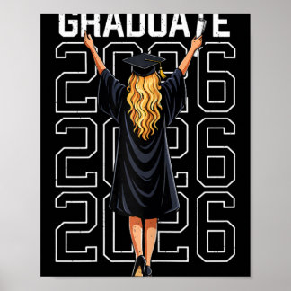 Afgestudeerd 2026 Afgestudeerde Afgestudeerde Stud Poster