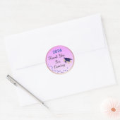 Afgestudeerd 2026 Bedankt voor uw komst Stickers (Envelop)