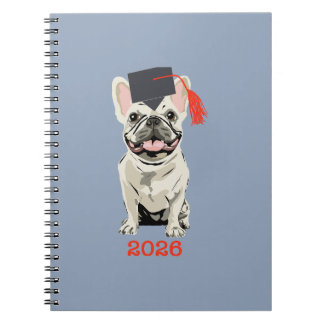 Afgestudeerd 2026, cute hond notitieboek