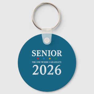 Afgestudeerd 2026 één waar ik afstudeer hoofdstuk  sleutelhanger
