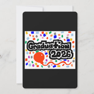 Afgestudeerd 2026 feestdagenkaart