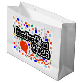 Afgestudeerd 2026  groot cadeauzakje (Voorkant Gekanteld)