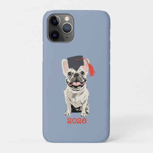 Afgestudeerd 2026, lieve hond Case-Mate iPhone case (Achterkant)