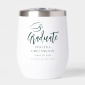 Afgestudeerd 2026 Script Groen Gepersonaliseerd Af (Voorkant)
