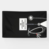 Afgestudeerd aan de medische faculteit spandoek (Horizontaal)
