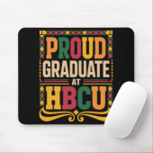 Afgestudeerd Aan Hbcu Juneteenth School Historisch Muismat (Met muis)