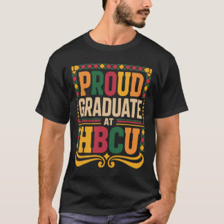 Afgestudeerd Aan Hbcu Juneteenth School Historisch T-shirt