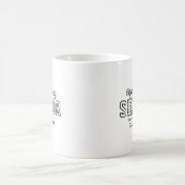 Afgestudeerd aan het aangepaste jaarscriptieprogra koffiemok (Center)