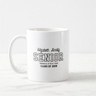 Afgestudeerd aan het aangepaste jaarscriptieprogra koffiemok