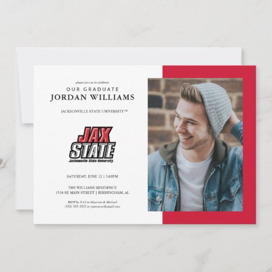 Afgestudeerd aan Jacksonville State University Aankondiging (Voorkant)