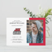 Afgestudeerd aan Jacksonville State University Aankondiging (Staand voorkant)