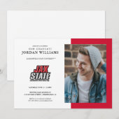 Afgestudeerd aan Jacksonville State University Aankondiging (Voorkant / Achterkant)