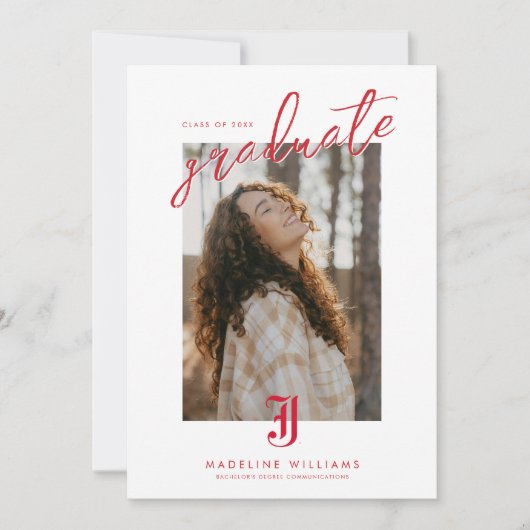 Afgestudeerd aan Jacksonville State University Aankondiging (Voorkant)