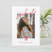 Afgestudeerd aan Jacksonville State University Aankondiging (Staand voorkant)